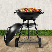 Load image into Gallery viewer, Charcoal BBQ Smoker Outdoor Camping Patio Barbeque Steel Oven
