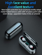 Load image into Gallery viewer, Noise Cancelling earphones 5.0 Wireless Earbuds with Power Bank
