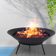 Load image into Gallery viewer, Fire Pit Bowl Firepit Garden Outdoor Patio Fireplace Heater 70cm
