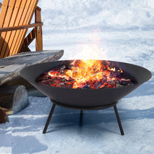 Load image into Gallery viewer, Fire Pit Bowl Firepit Garden Outdoor Patio Fireplace Heater 70cm
