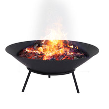 Load image into Gallery viewer, Fire Pit Bowl Firepit Garden Outdoor Patio Fireplace Heater 70cm
